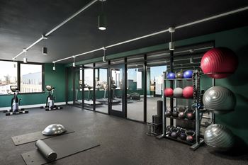 Flex Rooms With Fitness Space For Yoga, Spin And Pilates at 23rd Place Apartments, Illinois